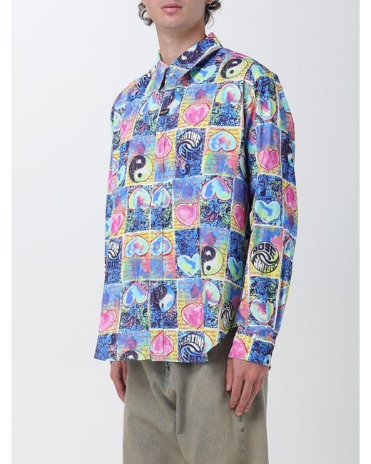 Camisa Hombre Martine Rose de hombre de color Blue