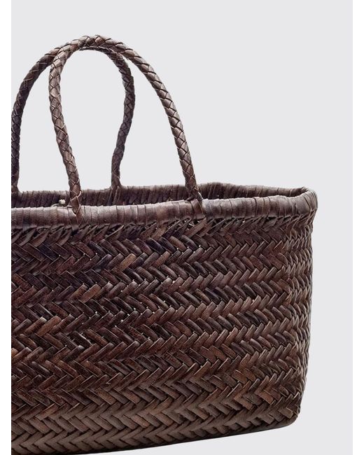 Dragon Diffusion Brown Mini Flat Gora Bag