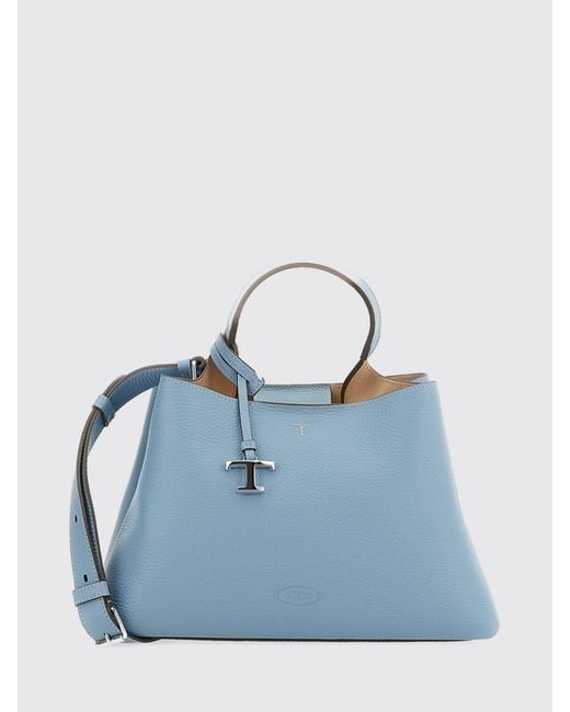Tod's Blue Small Leather Bag