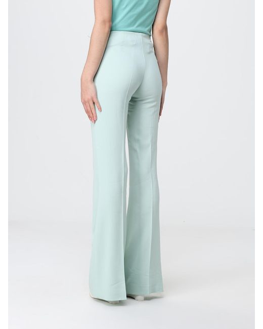 Pinko Blue Jersey Flared Trousers