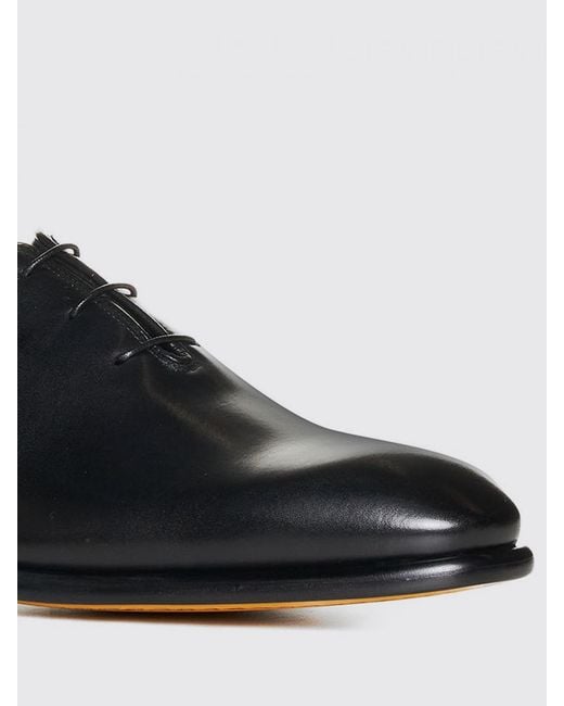 Doucal's Oxford-Schuhe Aus Poliertem Leder in Black für Herren
