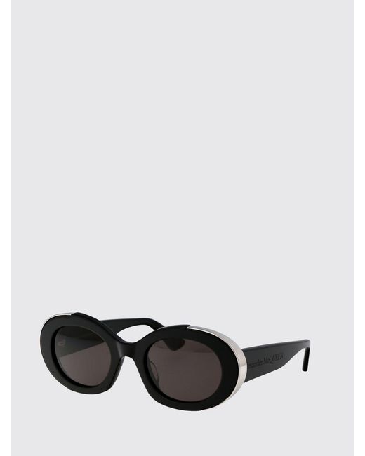 McQueen Black Am0445S Acetate Sunglasses