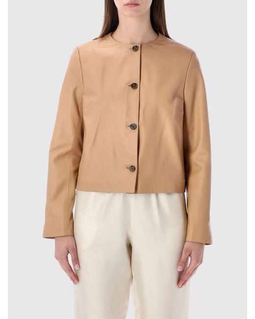 Loulou de Saison Natural Leather Jacket