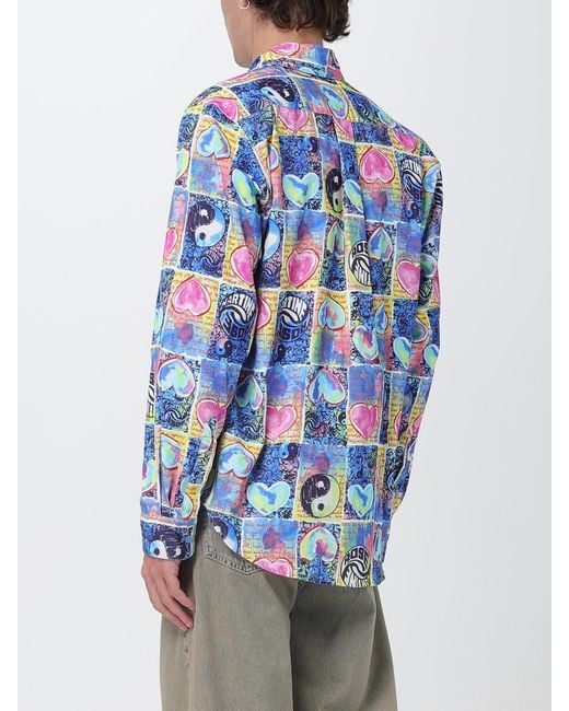 Camisa Hombre Martine Rose de hombre de color Blue