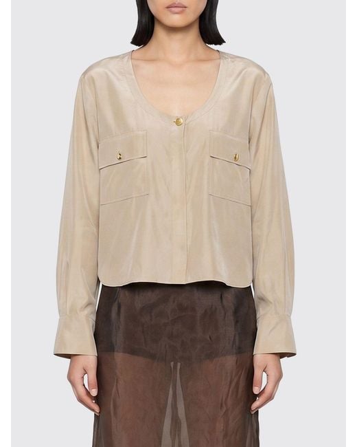 Forte_forte Natural Cotton Blend Blouse