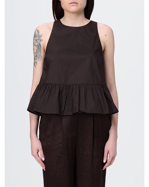 Liu Jo Black Cotton Top