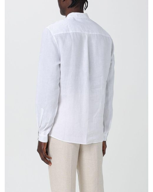 Camicia di Brunello Cucinelli in White da Uomo