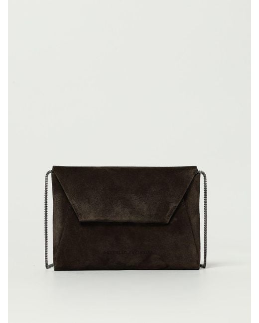 Brunello Cucinelli Black Shoulder Bag
