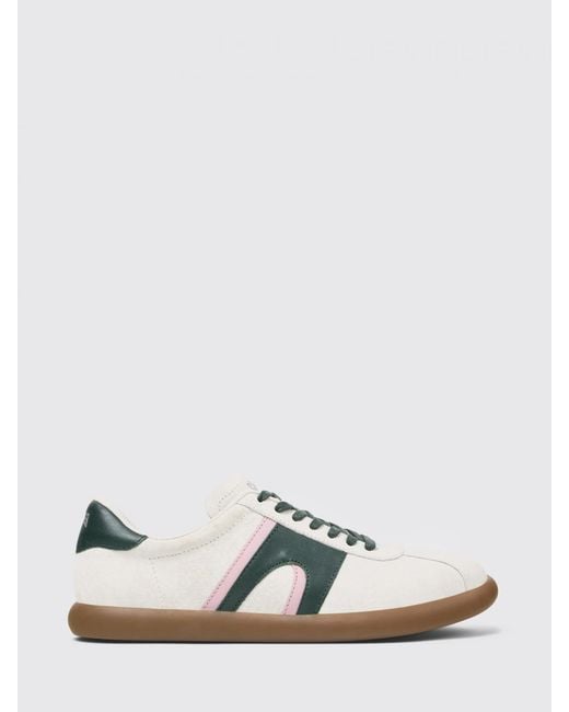 Camper White Pelotas Soller Nubuck Sneakers for men