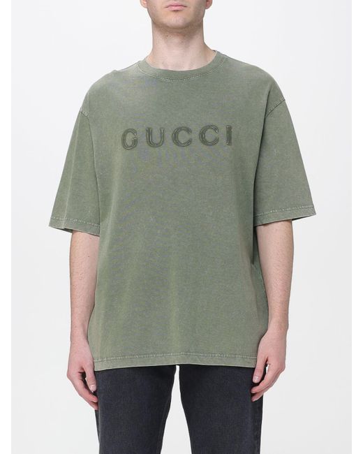 Gucci Green T-Shirt for men