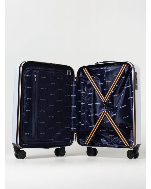 K-Way Blue Travel Bag for men
