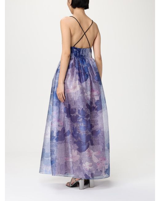 Emporio Armani Purple Maxi Dresses