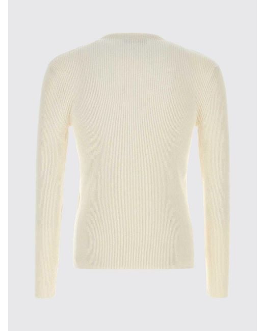 Our Legacy Blue Silk Crew Neck Jumper for men