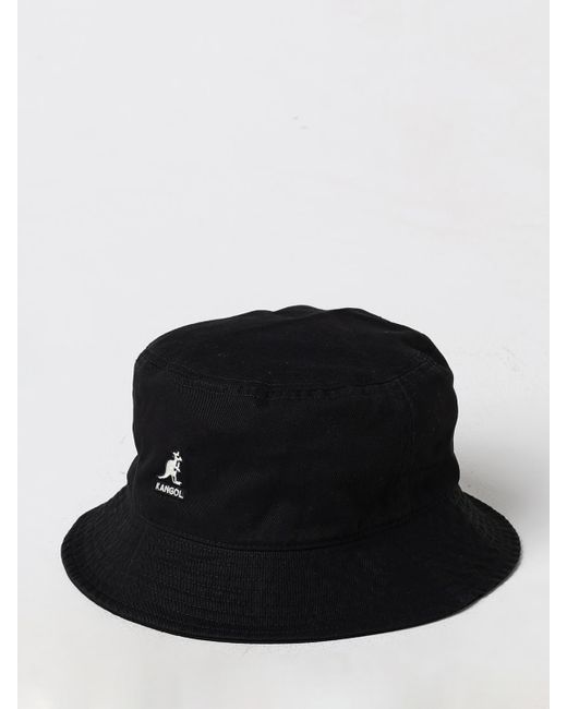 Kangol Black Hat for men