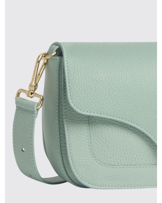 Coccinelle Green C-Me Grained Leather Bag