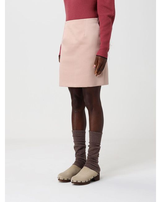 Chloé Pink ChloÉ Crêpe Mini Skirt