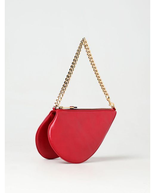 Moschino Couture Red Schultertasche