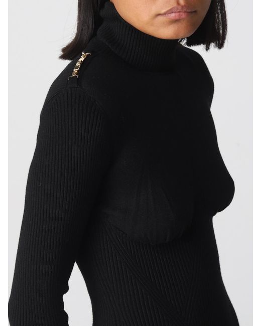Elisabetta Franchi Black Kleid Damen