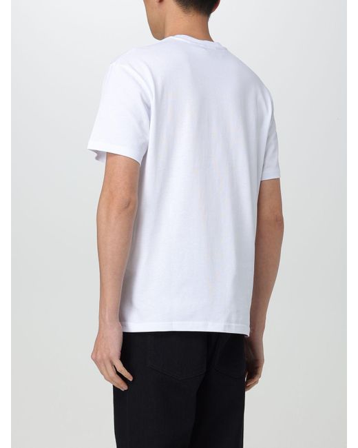 T-shirt monogram di Just Cavalli in White da Uomo
