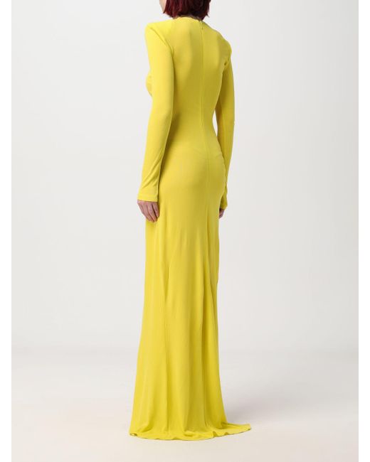 Elisabetta Franchi Yellow Dress