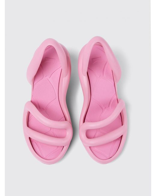 Camper Pink Heeled Sandals