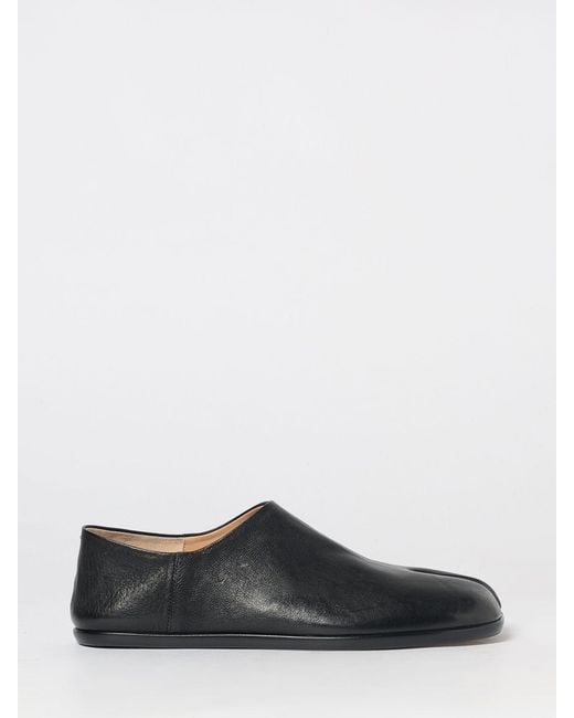 Maison Margiela White Tabi Split-Toe Leather Loafers for men
