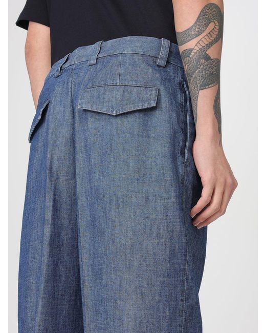 Jil Sander Blue Straight Denim Jeans for men