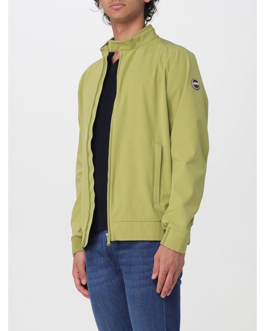 Colmar Green Softshell Biker Jacket for men