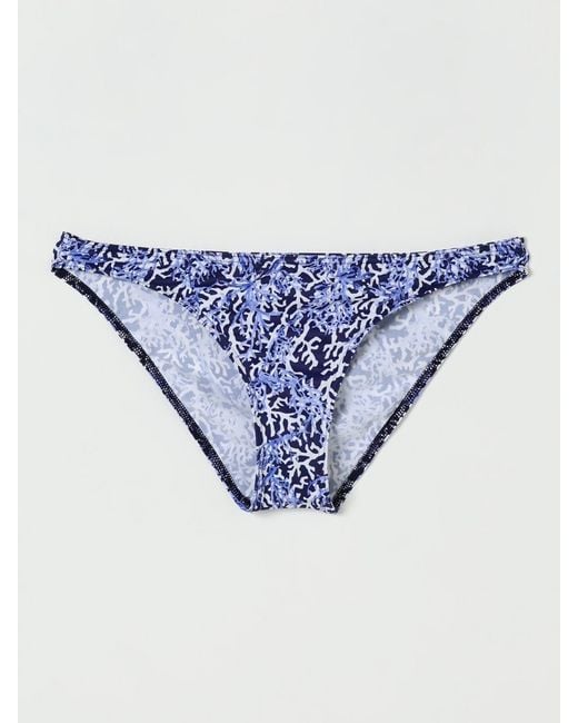 Kampos Blue Bikini Bottom Swimsuit