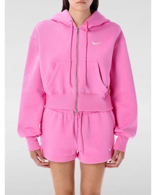 Felpa Donna di Nike in Pink