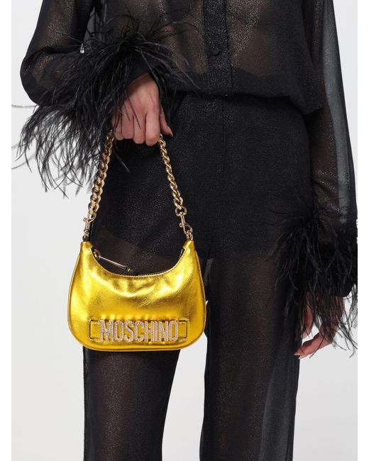 Moschino Couture Yellow Shoulder Bag