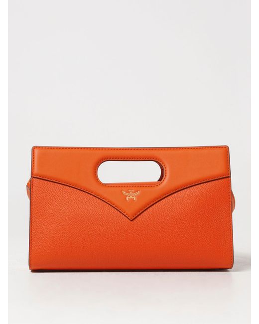 MCM Orange Handbag