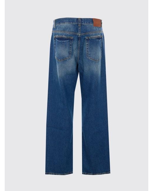 FAMILY FIRST Blue Straight Denim Jeans for men