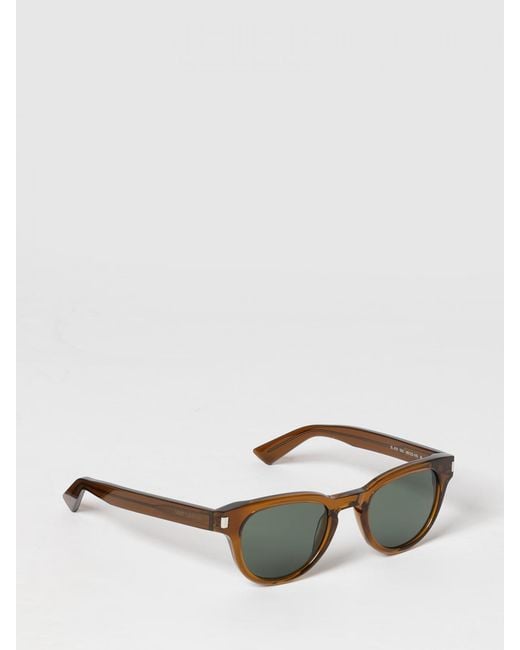 Saint Laurent Brown Sl 876 Recycled Acetate Sunglasses for men