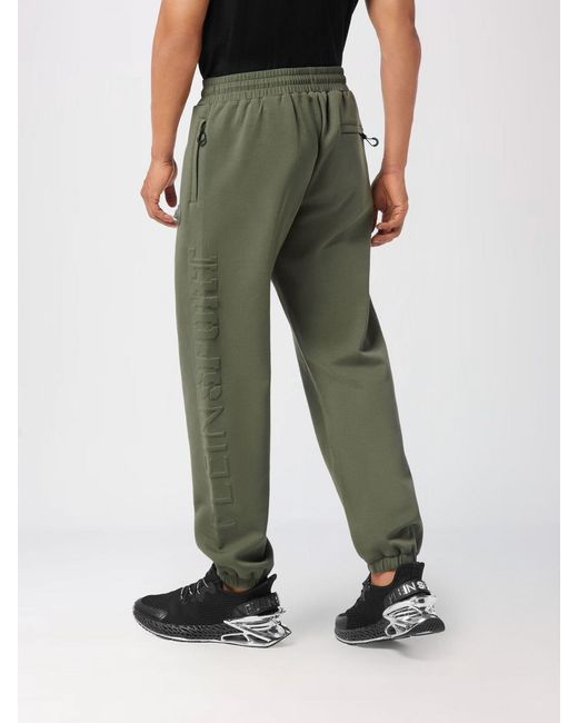 Philipp Plein Green Pants for men
