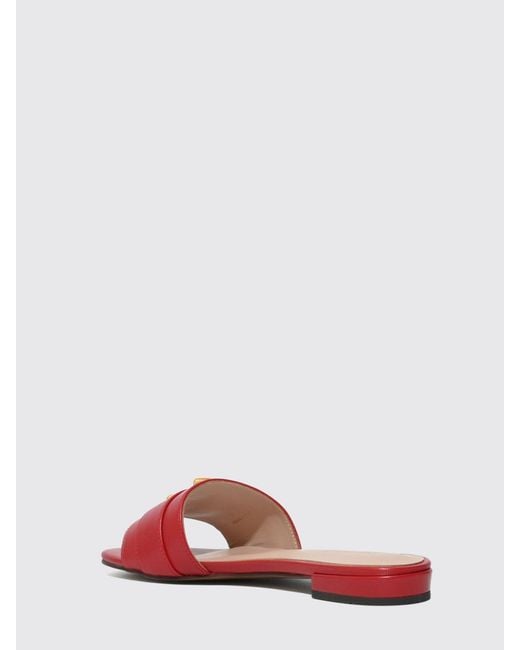 Coccinelle Pink C-Me Leather Sandals
