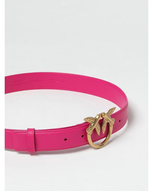 Cinturón Pinko de color Pink