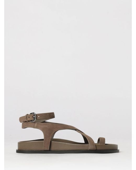 A.Emery Natural Heeled Sandal