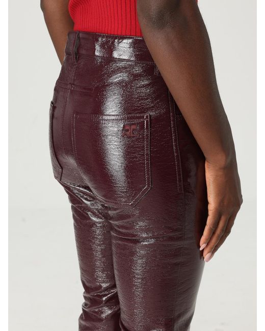 Courreges Red Hose Damen