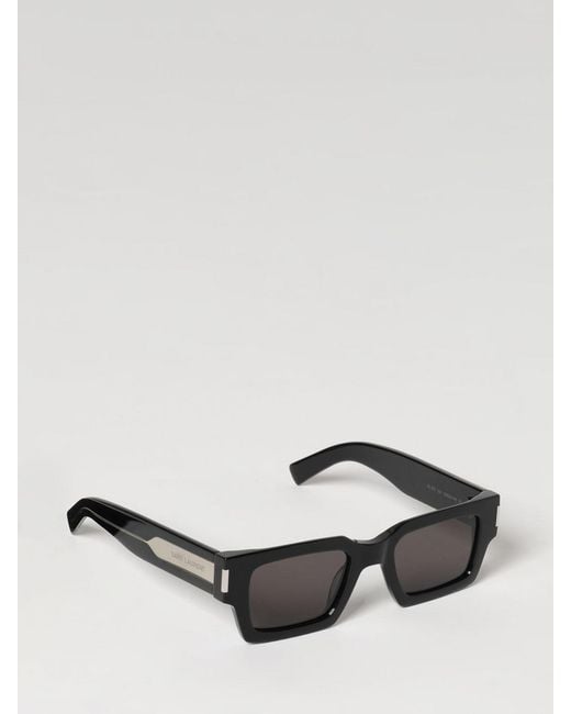 Saint Laurent Black Sl 572 Acetate Sunglasses for men
