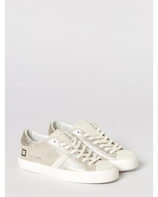 Date Natural Hill Sneakers Aus Laminiertem Wildleder