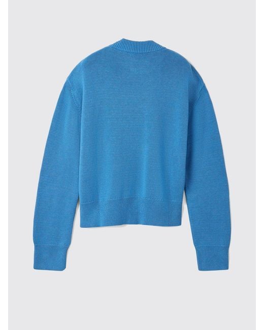 Camper Blue Organic Cotton Pullover for men