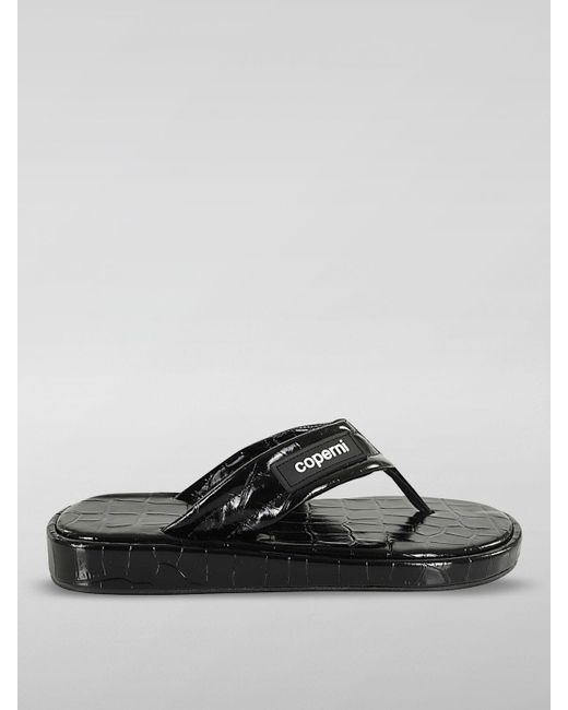 Coperni Black Flat Sandals