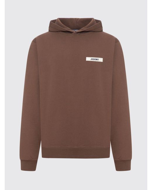 Sudadera Hombre Jacquemus de hombre de color Brown