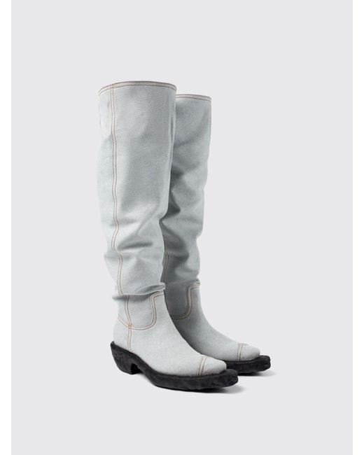 Camper White Boots
