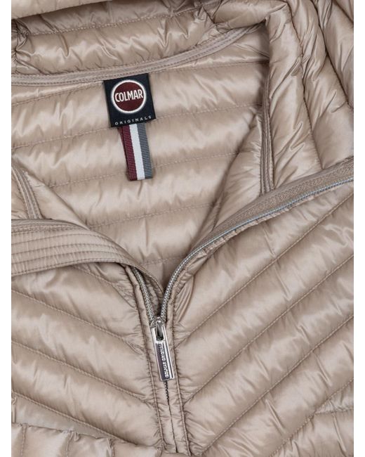 Colmar Multicolor Padded Nylon Hooded Down Jacket