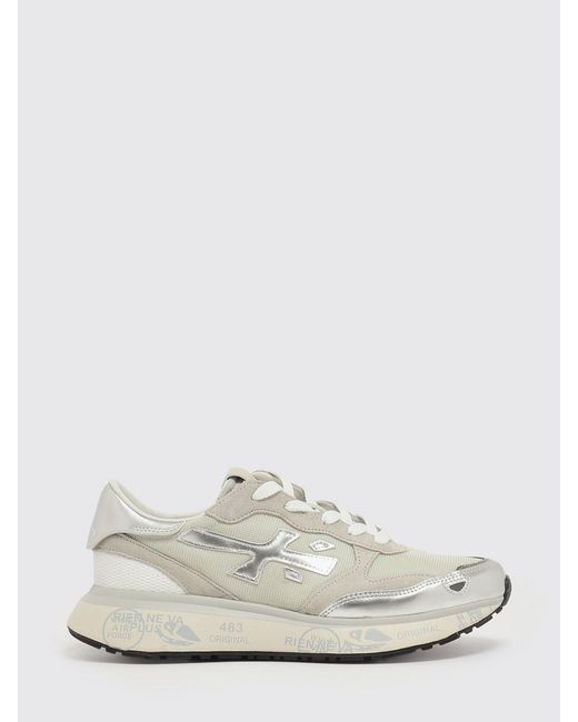 Premiata White Lauryn Sneakers