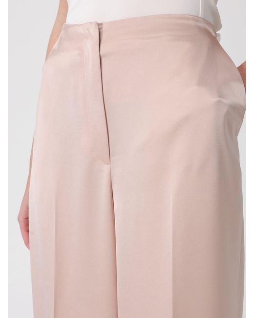 Pinko Pink Limoncello Satin Trousers