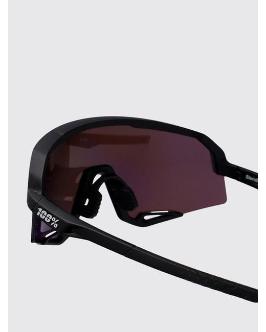 100% Blue Slendale Sport Polycarbonate Shield Sunglasses for men