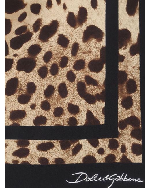 Dolce & Gabbana Metallic Dolce &Amp Gabbana Scarf